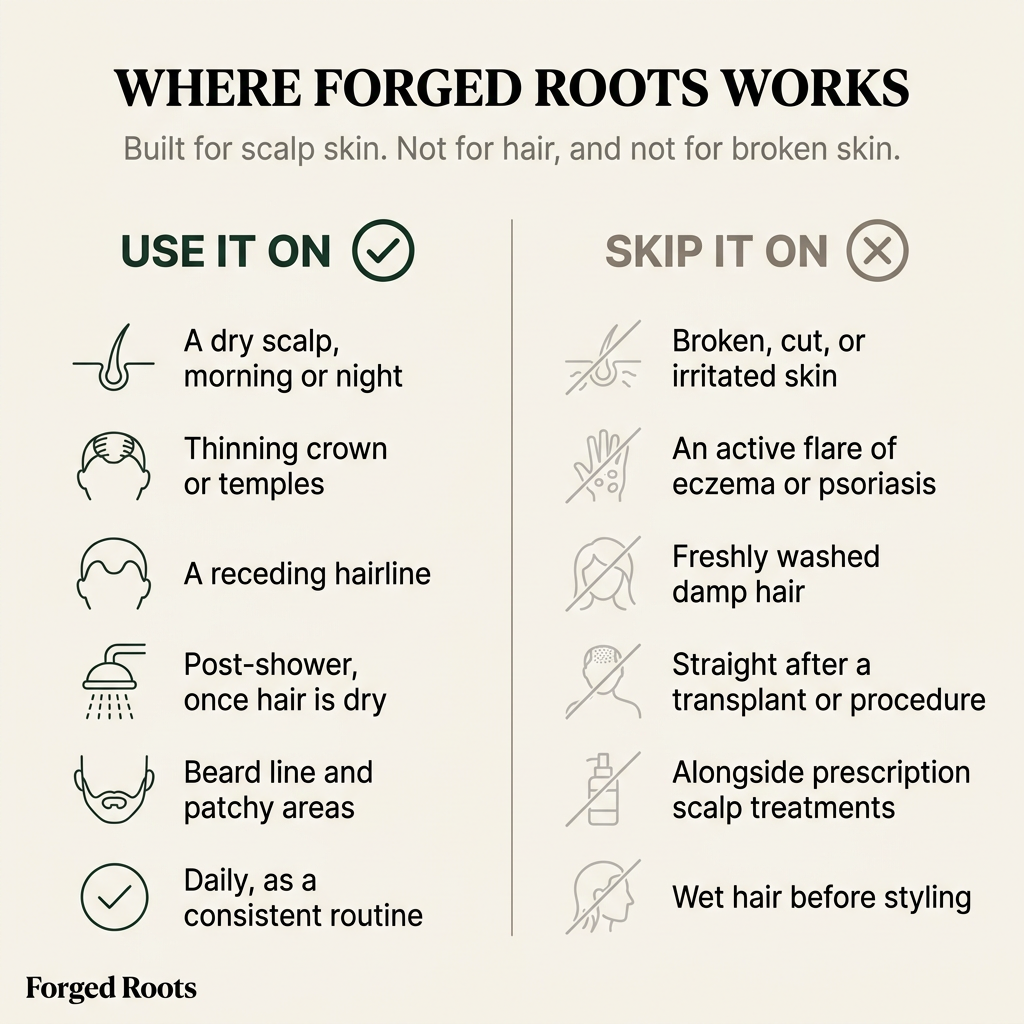 Forged Roots Hair Serum Roller