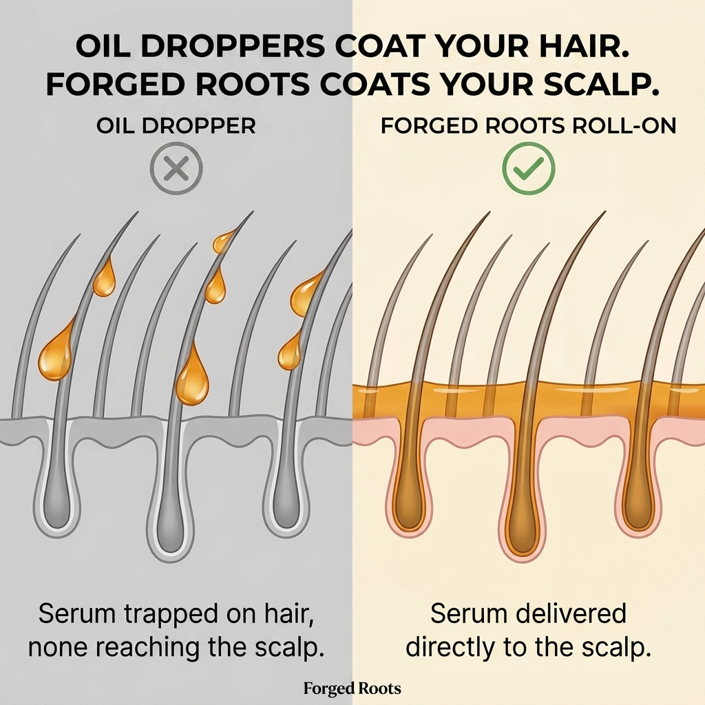 Forged Roots Hair Serum Roller
